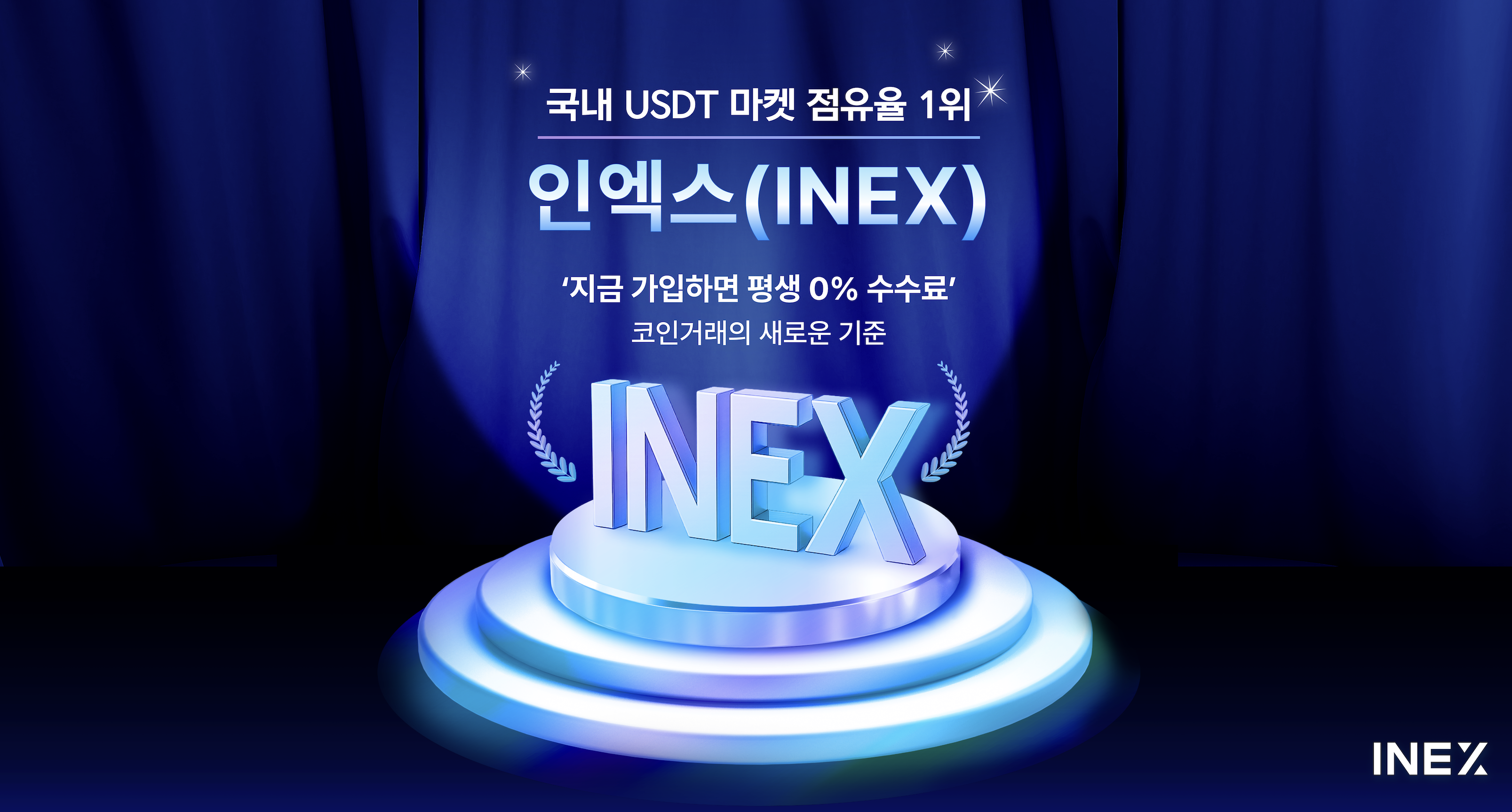 인엑스, 국내 코인거래소 중 USDT 마켓 기준 시장 점유율 1위